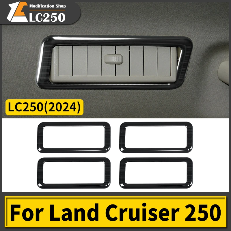Для Toyota Land Cruiser 250 2024 крыша автомобиля кондиционирование вентиляционное отверстие декоративная рамка Prado LC250 FJ250 модернизированные аксессуары для интерьера
Для Toyota Land Cruiser 250 2024 крыша автомобиля кондиционирование вентиляционное отверстие декоративная рамка Prado LC250 FJ250 модернизированные аксессуары для интерьера