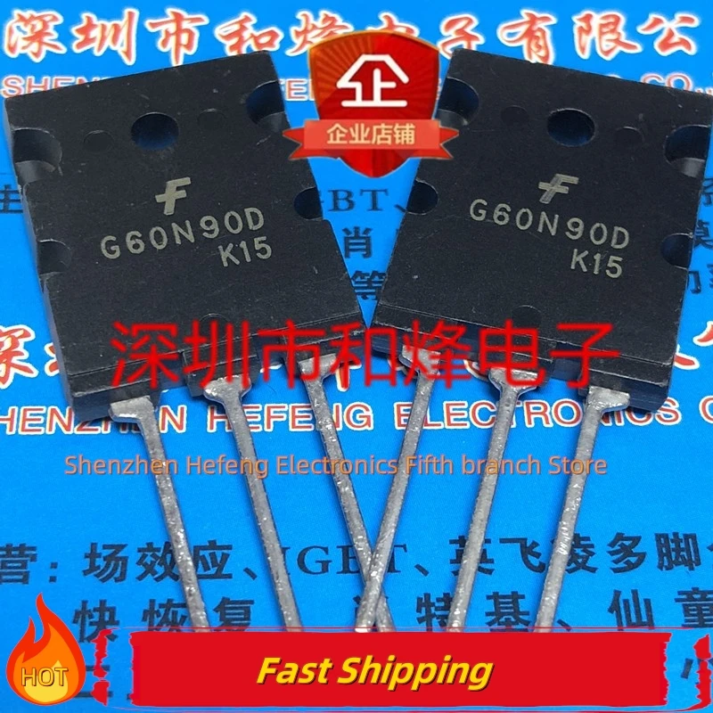 10PCS/LOT G60N90D TO-264 IGBT 900V 60A Really Stock Best Quality Guarantee Transistor Quality
10PCS/LOT G60N90D TO-264 IGBT 900V 60A Really Stock Best Quality Guarantee Transistor Quality