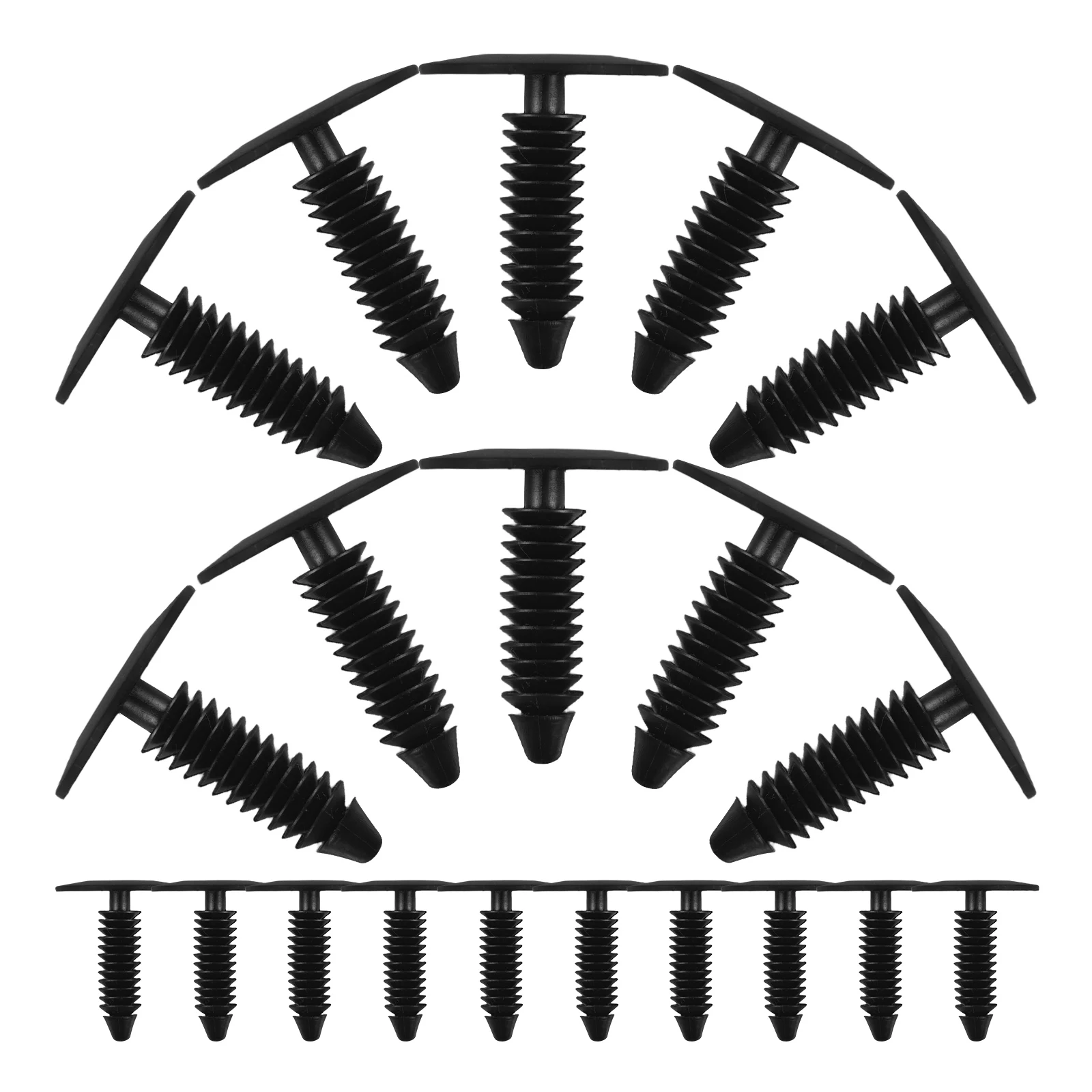 20pcs Trunk Clips Car Interior Fasteners Black Plastic Rivet Style Durable Material Secure Fit Universal Use Christmas Tree
20pcs Trunk Clips Car Interior Fasteners Black Plastic Rivet Style Durable Material Secure Fit Universal Use Christmas Tree