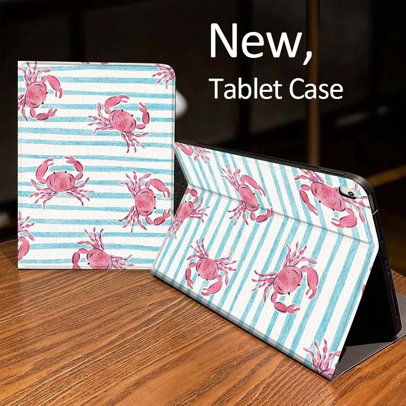 Cartoon Crab Blue Stripe Case For iPad Pro mini Air 1 2 4 3 5 6 7 8gen 9gen 11 M2 M3 M4 6th 7th 10th 11th Gen 2025 Tablet
Cartoon Crab Blue Stripe Case For iPad Pro mini Air 1 2 4 3 5 6 7 8gen 9gen 11 M2 M3 M4 6th 7th 10th 11th Gen 2025 Tablet