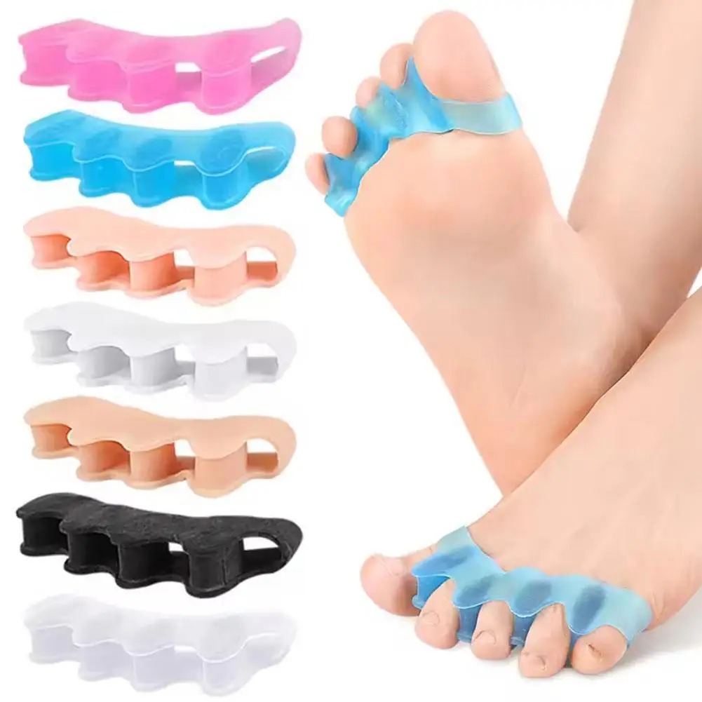 Foot Correction 5-Hole Toe Separator For Overlapping Toe Straightener Protector Sleeve Foot Orthosis Spacer
Foot Correction 5-Hole Toe Separator For Overlapping Toe Straightener Protector Sleeve Foot Orthosis Spacer