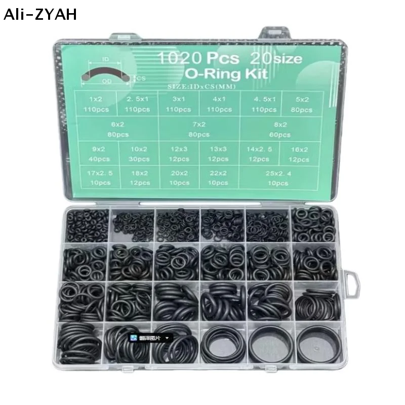 【YH】595/1020Pcs 2026 Air Conditioning Compressor Seals 20 Sizes Nitrile Rubber O Rings Kit Automotive AC Plumbing Faucet Gaskets
【YH】595/1020Pcs 2026 Air Conditioning Compressor Seals 20 Sizes Nitrile Rubber O Rings Kit Automotive AC Plumbing Faucet Gaskets