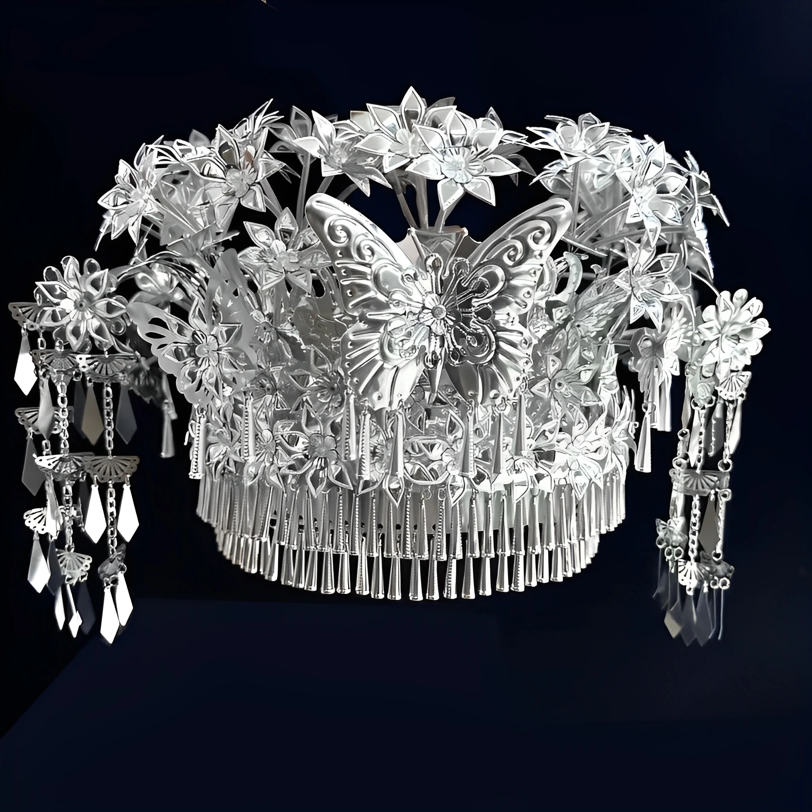 Aqumotic Big Tiaras for Women Crowns Girls Tall Crown Womens Tiara Silver Corona Prom Crown Corona De Reina Para Mujer 
Aqumotic Big Tiaras for Women Crowns Girls Tall Crown Womens Tiara Silver Corona Prom Crown Corona De Reina Para Mujer