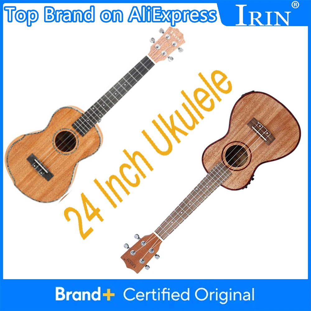 IRIN 24 Inch Ukulele Mahogany Solid – Armrest Design Rich Warm Tones for Beginners & Professionist Playing [erformance Ukulele
IRIN 24 Inch Ukulele Mahogany Solid – Armrest Design Rich Warm Tones for Beginners & Professionist Playing [erformance Ukulele