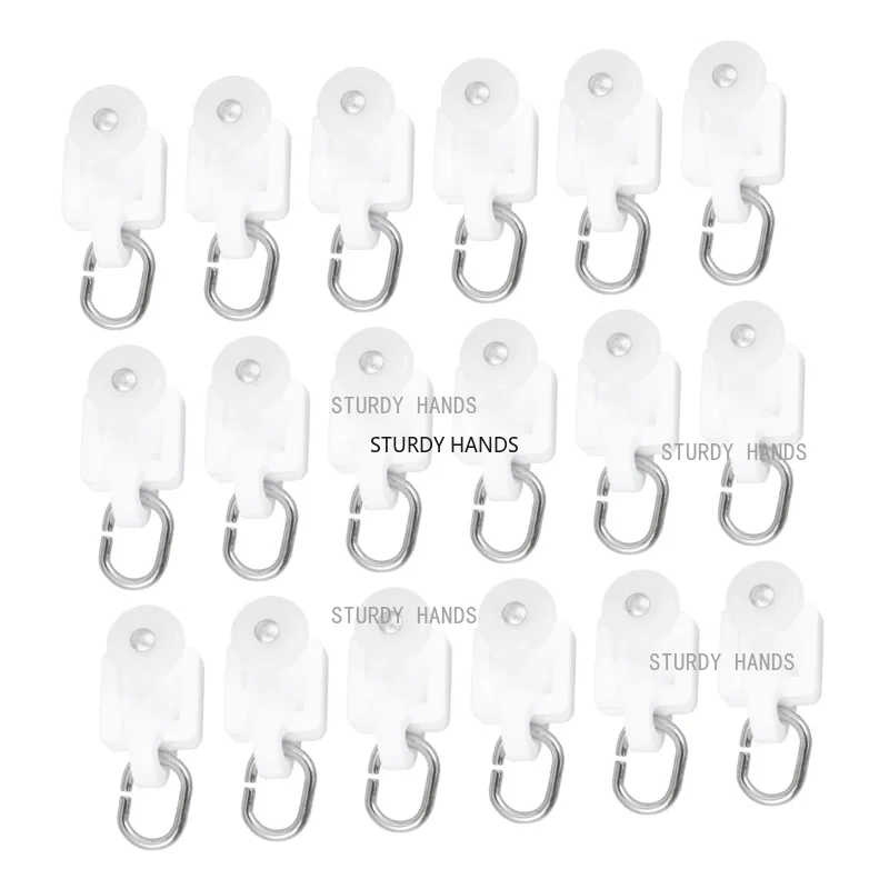 30PCS Window Plastic Small Pulley, Old Style Straight/curved Track Rollers, Curtain Rail Hanging Wheel, Window Accessories
30PCS Window Plastic Small Pulley, Old Style Straight/curved Track Rollers, Curtain Rail Hanging Wheel, Window Accessories