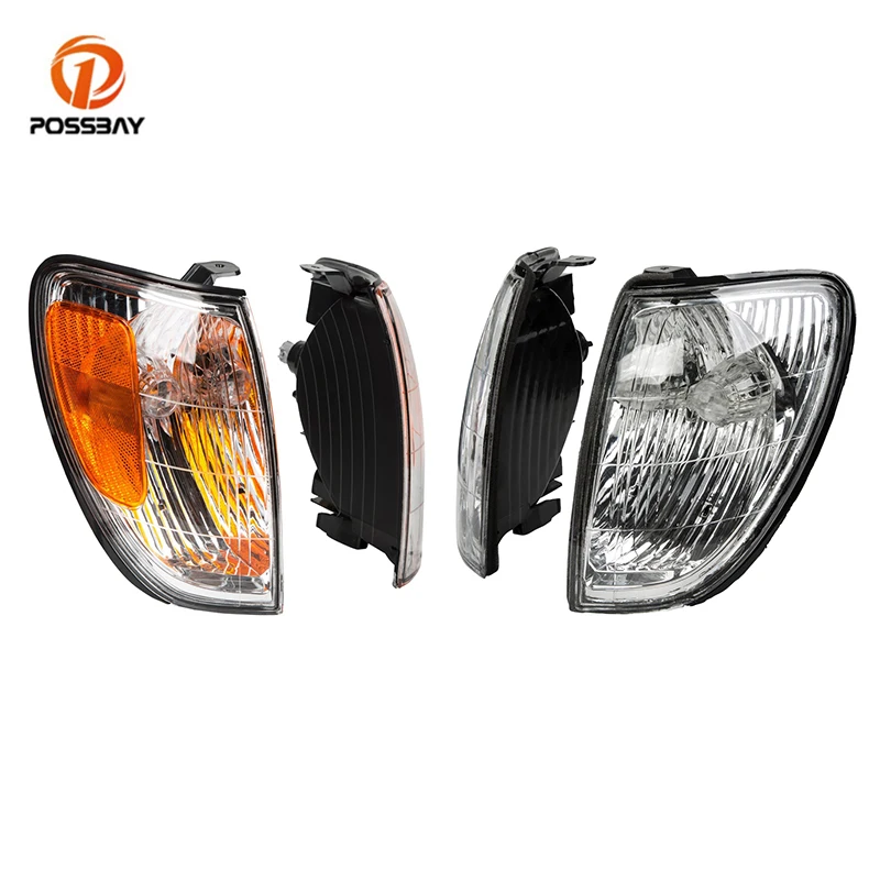 POSSBAY 2Pcs Car Front Side Turn Signal Corner Light Headlight Assembly Without Bulbs for Toyota Land Cruiser FJ100 1998-2006
POSSBAY 2Pcs Car Front Side Turn Signal Corner Light Headlight Assembly Without Bulbs for Toyota Land Cruiser FJ100 1998-2006