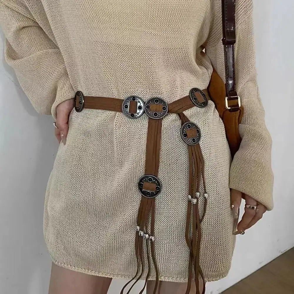 Y2K Bohemian Tie Rope Waist Belt Vintage Versatile Punk Waistband Luxury Design Waist Chain
Y2K Bohemian Tie Rope Waist Belt Vintage Versatile Punk Waistband Luxury Design Waist Chain