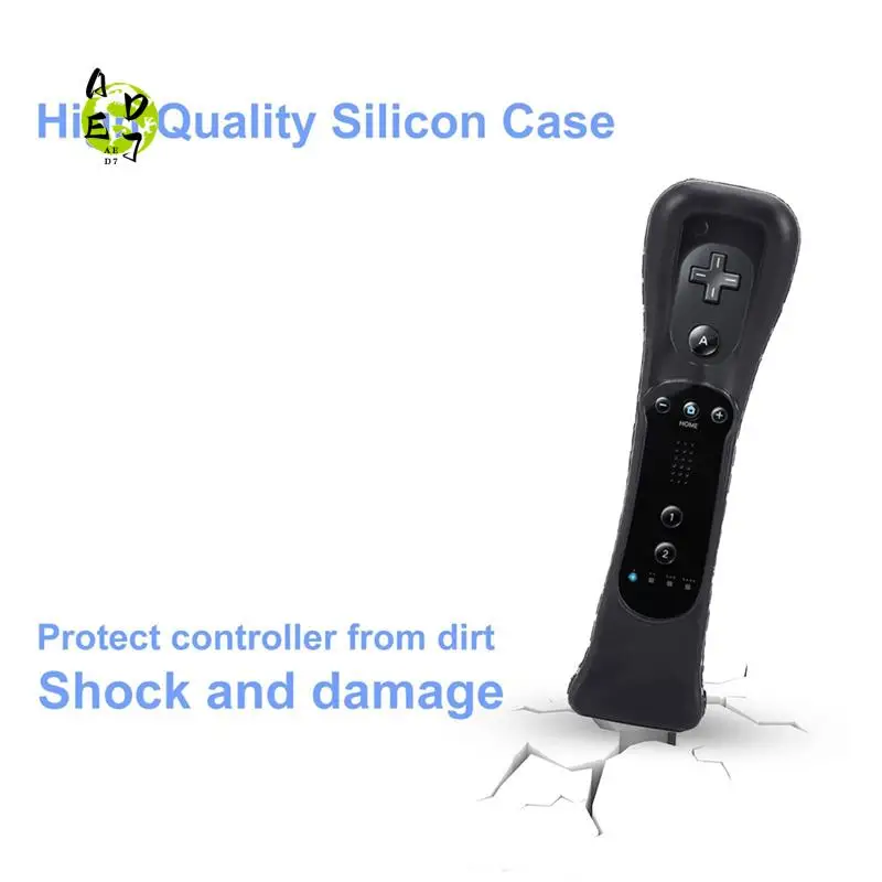 AED7-2Pcs Motion Plus Adapter Accelerator With Silicon Case Motion Plus Sensor Controller Use For Wii Remote Controller
AED7-2Pcs Motion Plus Adapter Accelerator With Silicon Case Motion Plus Sensor Controller Use For Wii Remote Controller