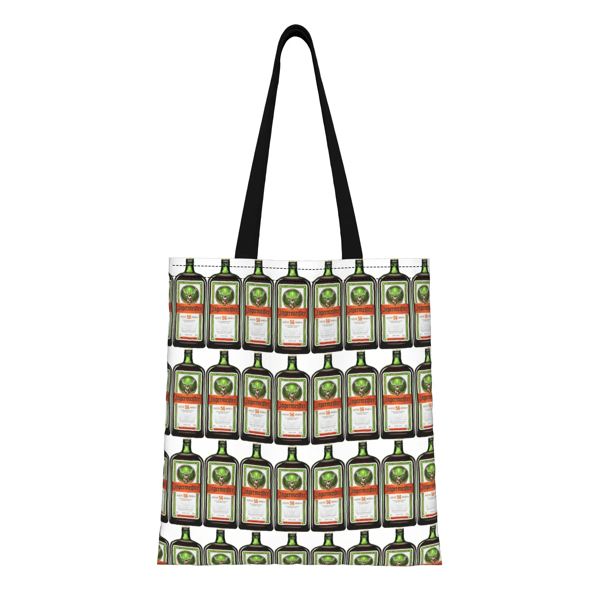 Jägermeister jJägermeister 56 Botanicals Bottle Canvas Tote Bag Perfect for Shopping Travel Outdoor Heavy Duty Shoulder Handbag
Jägermeister jJägermeister 56 Botanicals Bottle Canvas Tote Bag Perfect for Shopping Travel Outdoor Heavy Duty Shoulder Handbag