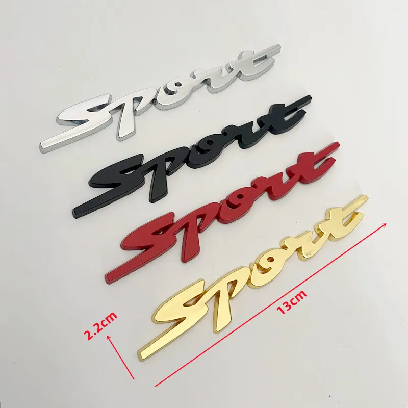 1pc 3D Metal Sport Logo Sticker Car Letters Fender Trunk Emblem Badge Decal Car Sticker For Suzuki Audi Opel Nissan Toyota Honda
1pc 3D Metal Sport Logo Sticker Car Letters Fender Trunk Emblem Badge Decal Car Sticker For Suzuki Audi Opel Nissan Toyota Honda