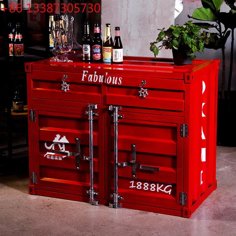 Industrial style retro dining cabinet file cabinet container design iron cabinet
Industrial style retro dining cabinet file cabinet container design iron cabinet