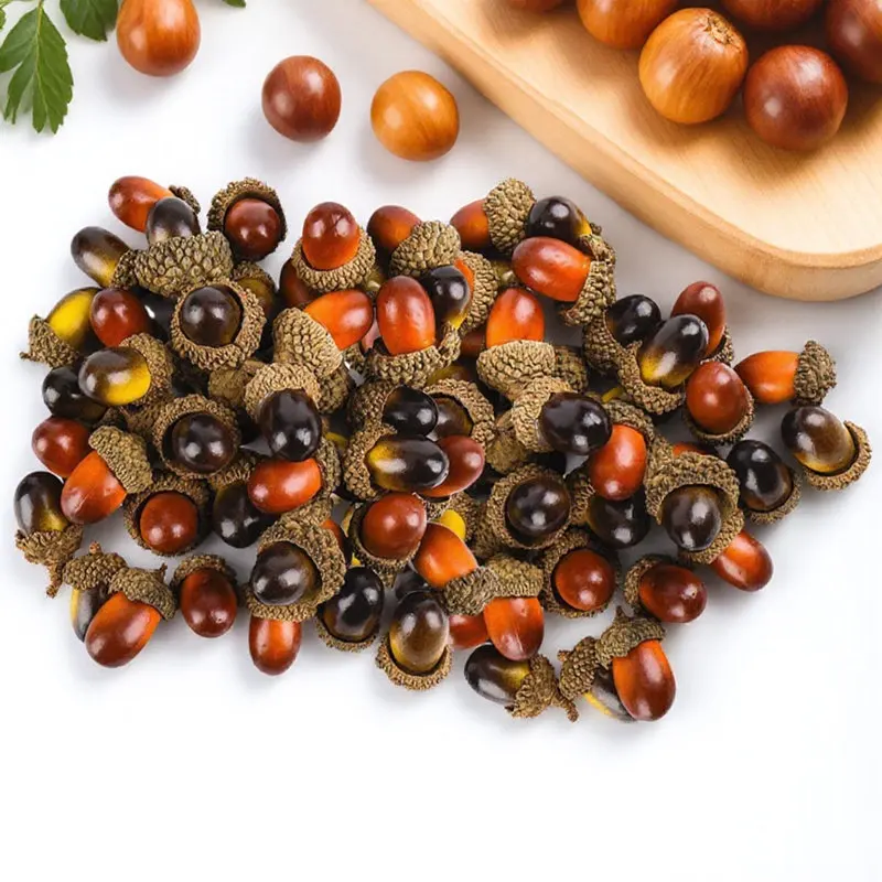 50Pcs Simulated Acorns Christmas Ornaments Premium Plastic Fake Acorn Decor for Xmas Tree Wreath DIY Crafts Home Party
50Pcs Simulated Acorns Christmas Ornaments Premium Plastic Fake Acorn Decor for Xmas Tree Wreath DIY Crafts Home Party