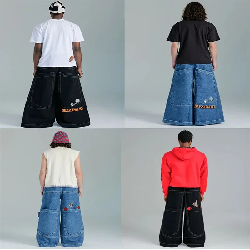 Vintage JNCO American Baggy Jeans Streetwear Skateboard Pants Hip Hop Harajuku wide leg jeans Large pocket Wide Trousers jeans
Vintage JNCO American Baggy Jeans Streetwear Skateboard Pants Hip Hop Harajuku wide leg jeans Large pocket Wide Trousers jeans
