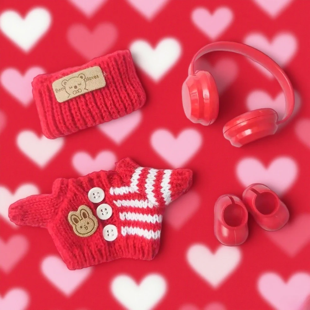 Mini Doll'S Clothes Outfit Accessories For Korea Kpop Exo Labubu Idol V1 V2 striped sweater autumn and winter clothes Clothing
Mini Doll'S Clothes Outfit Accessories For Korea Kpop Exo Labubu Idol V1 V2 striped sweater autumn and winter clothes Clothing