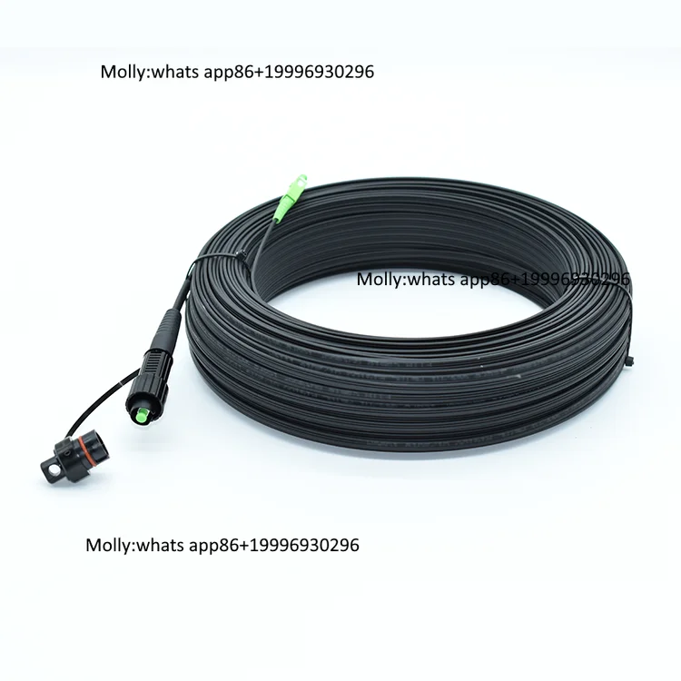 FTTA Indoor/Outdoor 3M Test Jumper Opti Tap Drop Fiber 1F Singlemode OS2 SC APC to SC APC Fiber Patch Cord Fiber Assemblies
FTTA Indoor/Outdoor 3M Test Jumper Opti Tap Drop Fiber 1F Singlemode OS2 SC APC to SC APC Fiber Patch Cord Fiber Assemblies