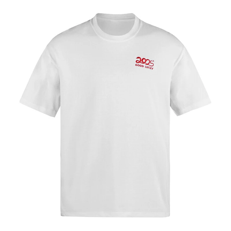 Summer Men's Embroidery T Shirt 300GSM Cotton O Neck Short Sleeve T-Shirts Male Casual Solid Loose Hip Hop Streetwear Top Tees
Summer Men's Embroidery T Shirt 300GSM Cotton O Neck Short Sleeve T-Shirts Male Casual Solid Loose Hip Hop Streetwear Top Tees