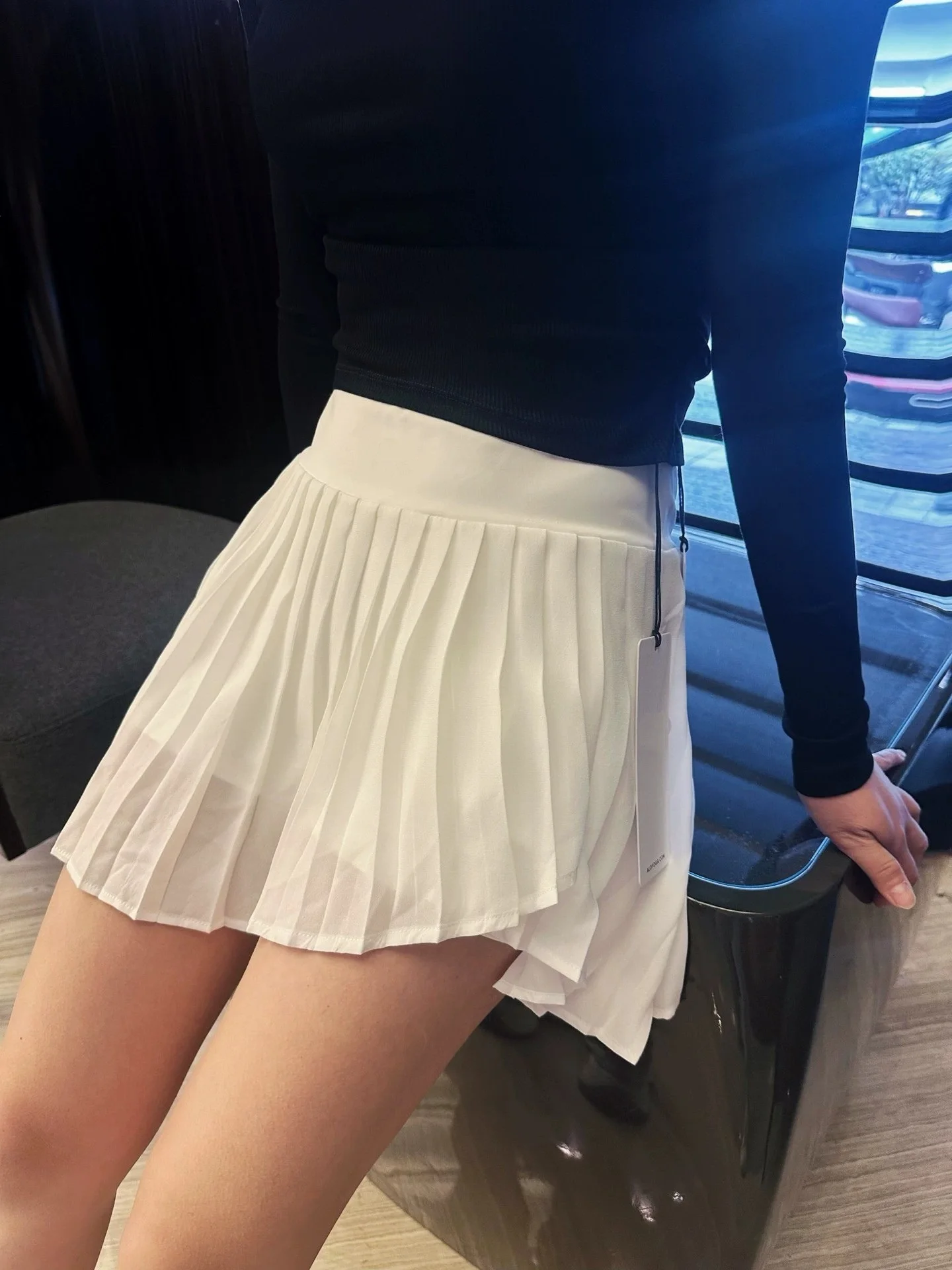 AIAI Lemon Summer Sports Shorts Women Pleated Skirt Anti Glare Short Skirt Running Outdoor Fitness Breathable Tennis Skirt 
AIAI Lemon Summer Sports Shorts Women Pleated Skirt Anti Glare Short Skirt Running Outdoor Fitness Breathable Tennis Skirt