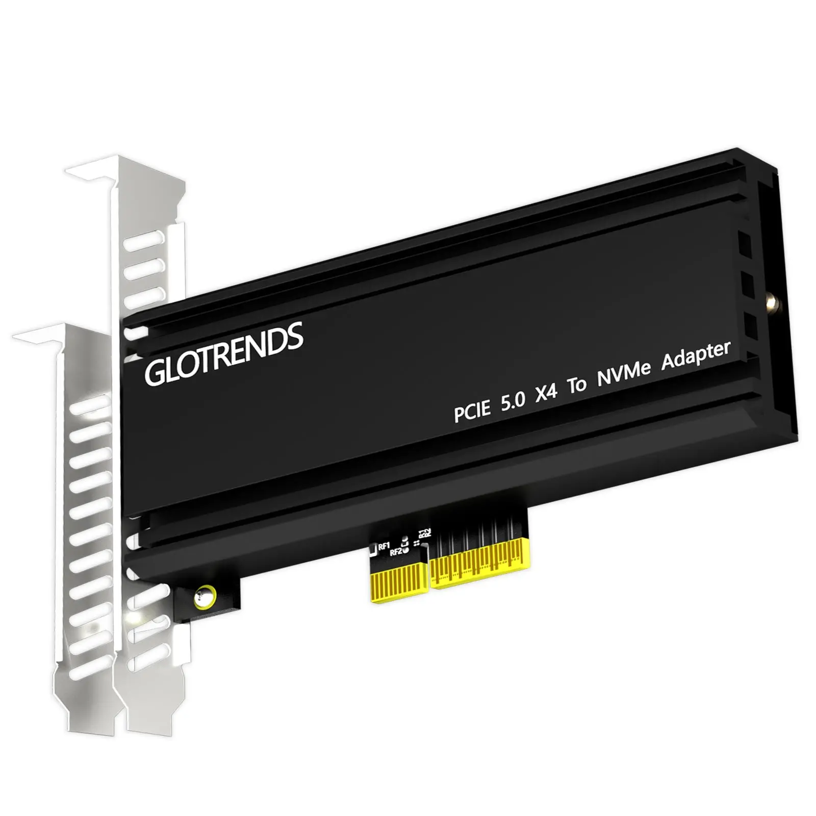 Адаптер GLOTRENDS PA18 M.2 NVMe — PCIe 5.0 X4 для твердотельного накопителя M.2 NVMe, очень большой алюминиевый радиатор, обычный и низкопрофильный кронштейн
Адаптер GLOTRENDS PA18 M.2 NVMe — PCIe 5.0 X4 для твердотельного накопителя M.2 NVMe, очень большой алюминиевый радиатор, обычный и низкопрофильный кронштейн