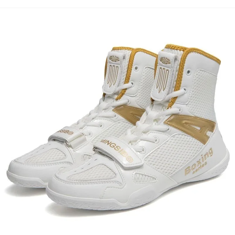 2024 Hot Sale Wrestling Shoes for Unisex Big Size Boxing Shoes Men Women Mesh Breathable Fighting Boots Couples Gym Shoe
2024 Hot Sale Wrestling Shoes for Unisex Big Size Boxing Shoes Men Women Mesh Breathable Fighting Boots Couples Gym Shoe