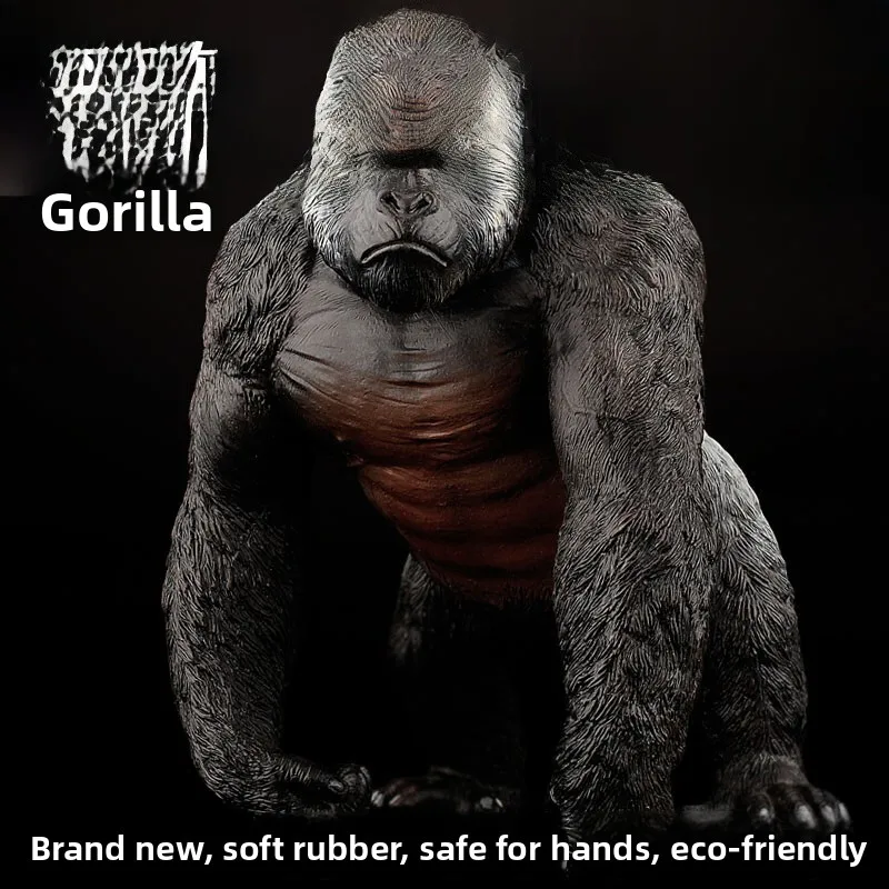Soft Rubber Cotton Filled Animal Model King Kong Gorilla Dinosaur Children's Toy Reatic Simulation Static Doll Monster
Soft Rubber Cotton Filled Animal Model King Kong Gorilla Dinosaur Children's Toy Reatic Simulation Static Doll Monster