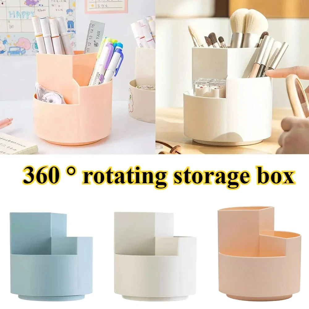 360°Rotatable Pen Holder Large Capacity Desk Storage Box for Cosmetic Storage Office Stationery and Student Stationery Storage
360°Rotatable Pen Holder Large Capacity Desk Storage Box for Cosmetic Storage Office Stationery and Student Stationery Storage