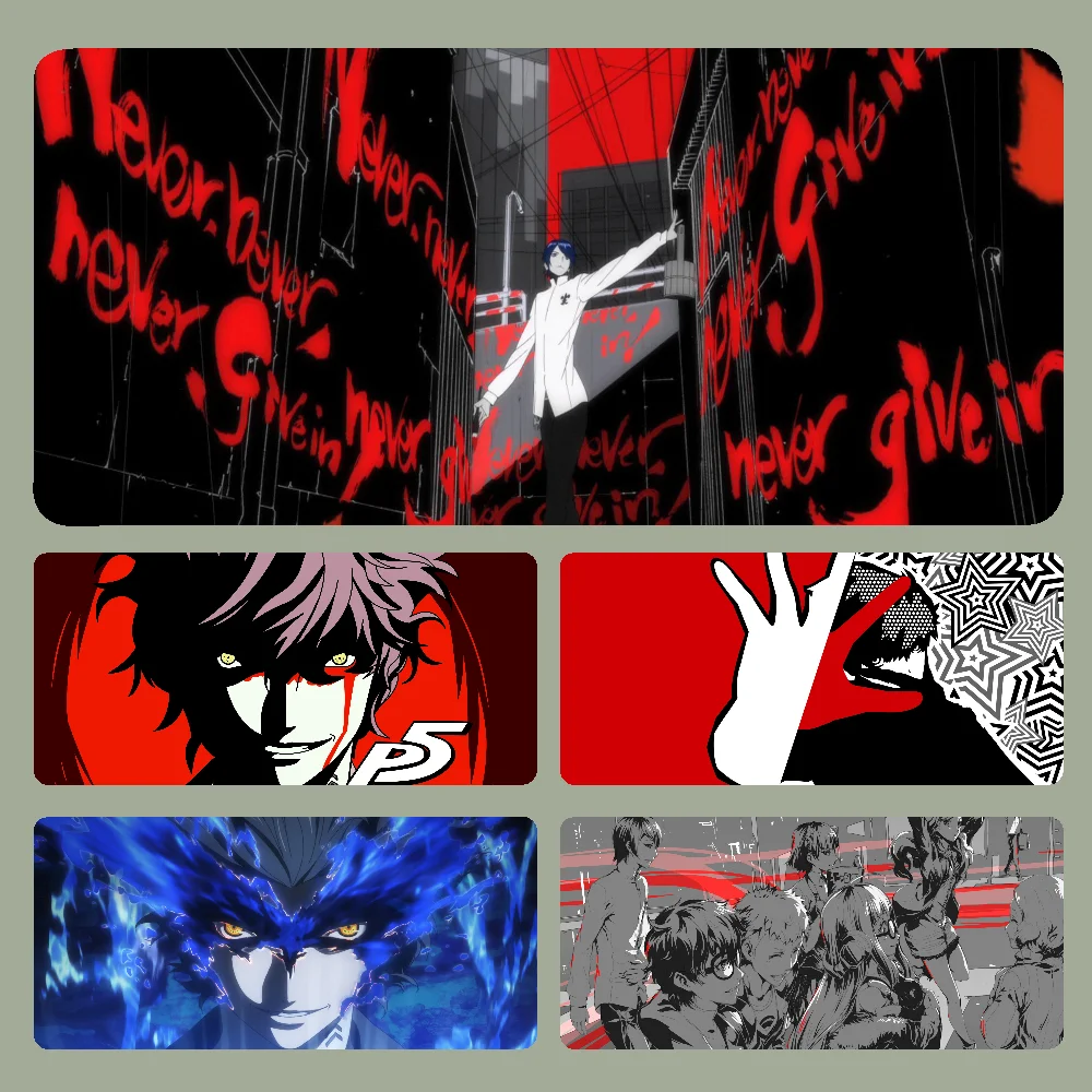P-Persona 5Mousepad Large Computer Gaming Accessories MousePads Desk Mats Anti-slip Laptop Soft Mouse Pad
P-Persona 5Mousepad Large Computer Gaming Accessories MousePads Desk Mats Anti-slip Laptop Soft Mouse Pad