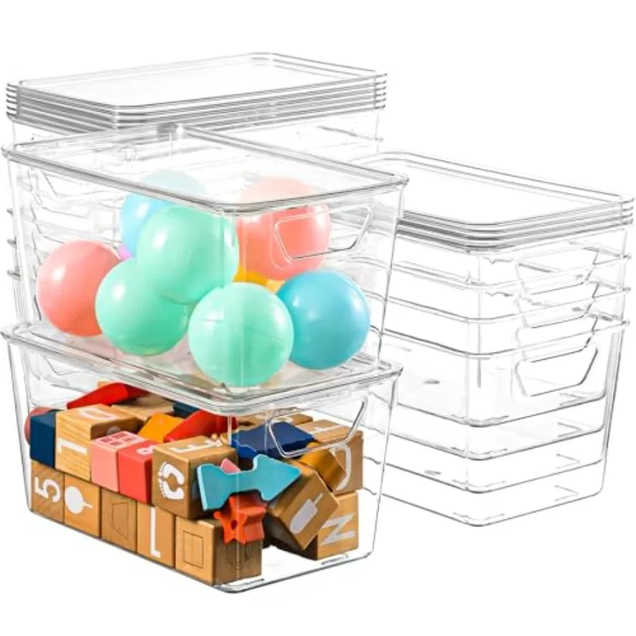 Stackable Storage Boxes for Storage and Organization Clear Storage Bins with Lids Plastic Storage Containers with Lids Plastic
Stackable Storage Boxes for Storage and Organization Clear Storage Bins with Lids Plastic Storage Containers with Lids Plastic