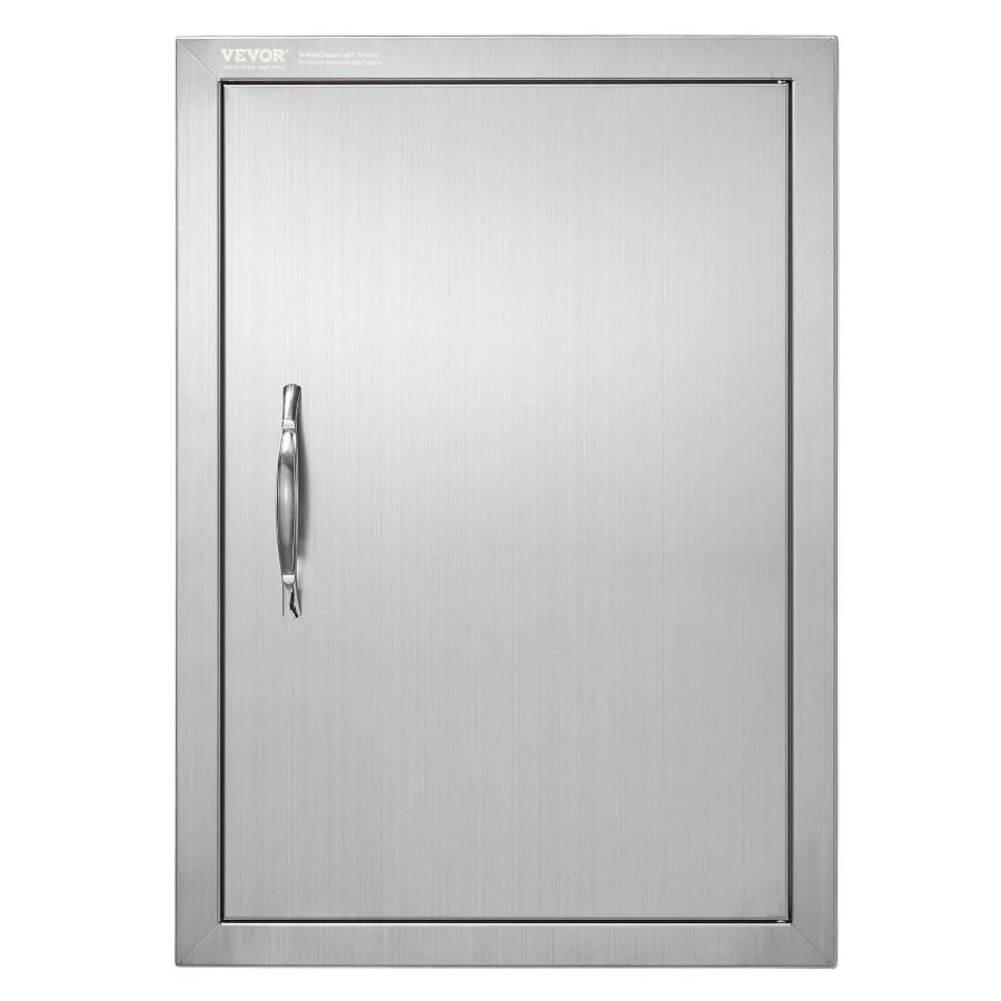 BBQ Access Door 17W x 24H Inch Single Outdoor Kitchen Door Stainless Steel Flush Mount Door Wall Vertical Door with Handle for
BBQ Access Door 17W x 24H Inch Single Outdoor Kitchen Door Stainless Steel Flush Mount Door Wall Vertical Door with Handle for