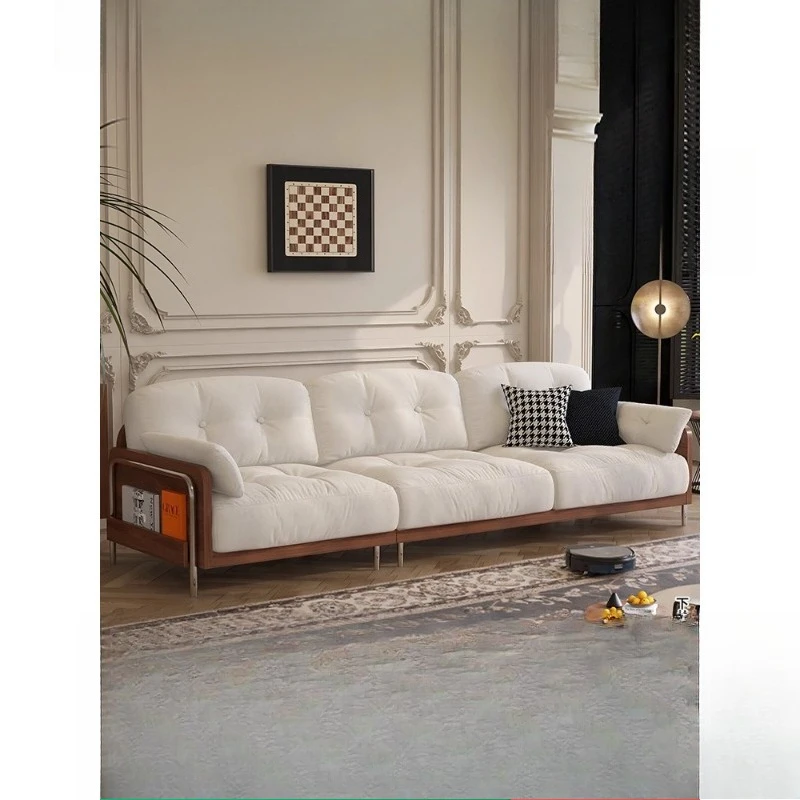 French retro fabric sofa small apartment living room straight row three people removable and washable medium-ancient solid
French retro fabric sofa small apartment living room straight row three people removable and washable medium-ancient solid