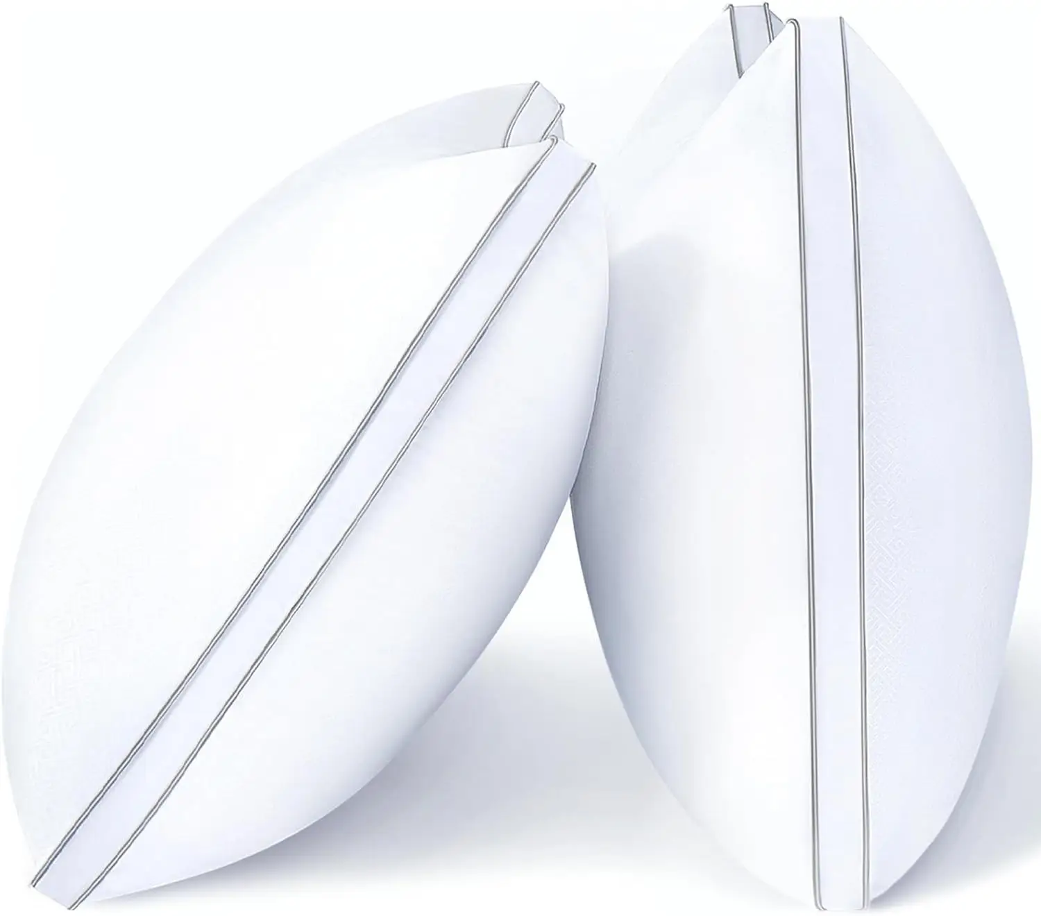 Queen Size Pillow Set of 2, Hotel Quality Down Alternative Gusseted Pillows for All Sleepers, White
Queen Size Pillow Set of 2, Hotel Quality Down Alternative Gusseted Pillows for All Sleepers, White