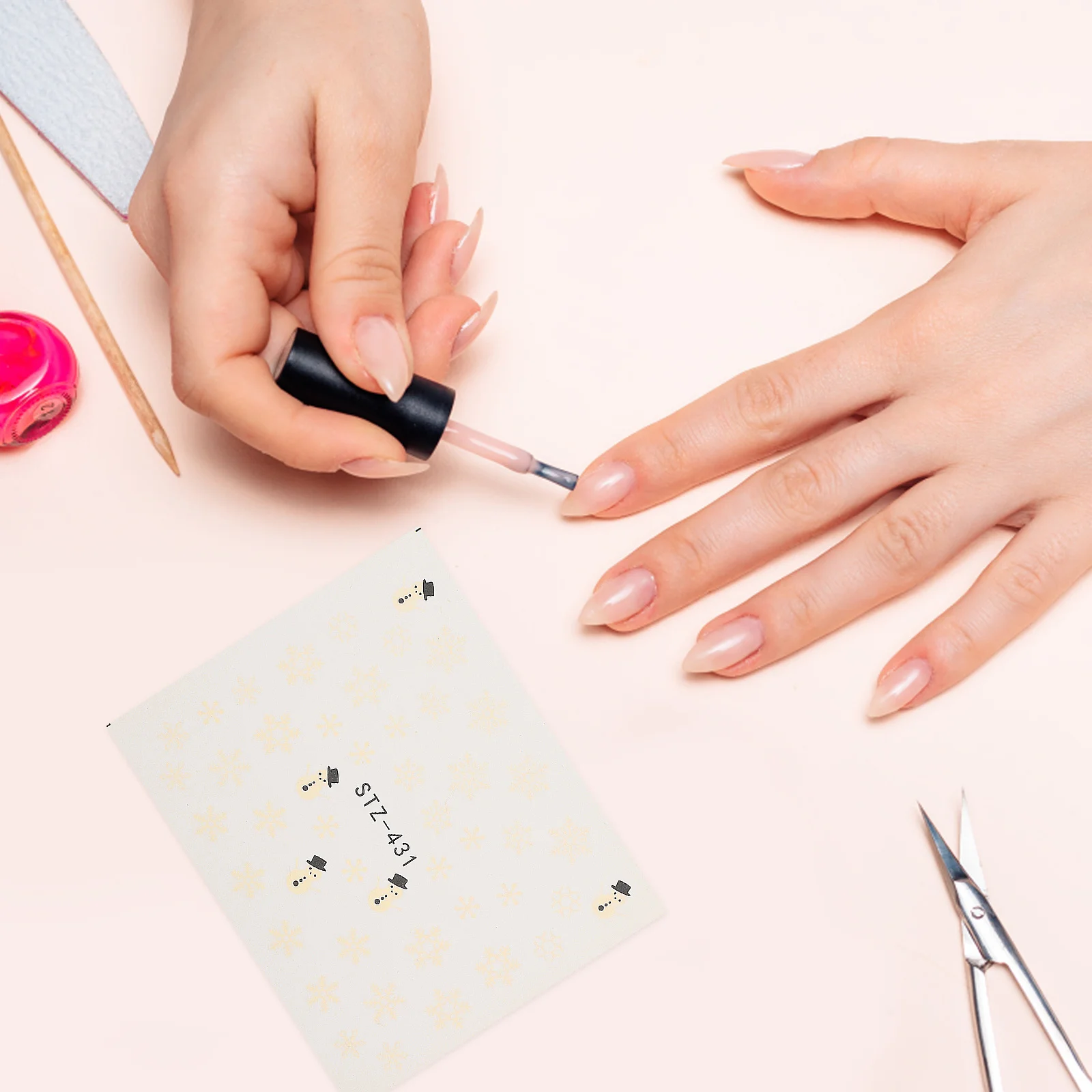 5pcs Christmas Nail Art Stickers Nail Decal Decals Decoration Adhesive Design Easy Style Lightweight Portable Brightness
5pcs Christmas Nail Art Stickers Nail Decal Decals Decoration Adhesive Design Easy Style Lightweight Portable Brightness