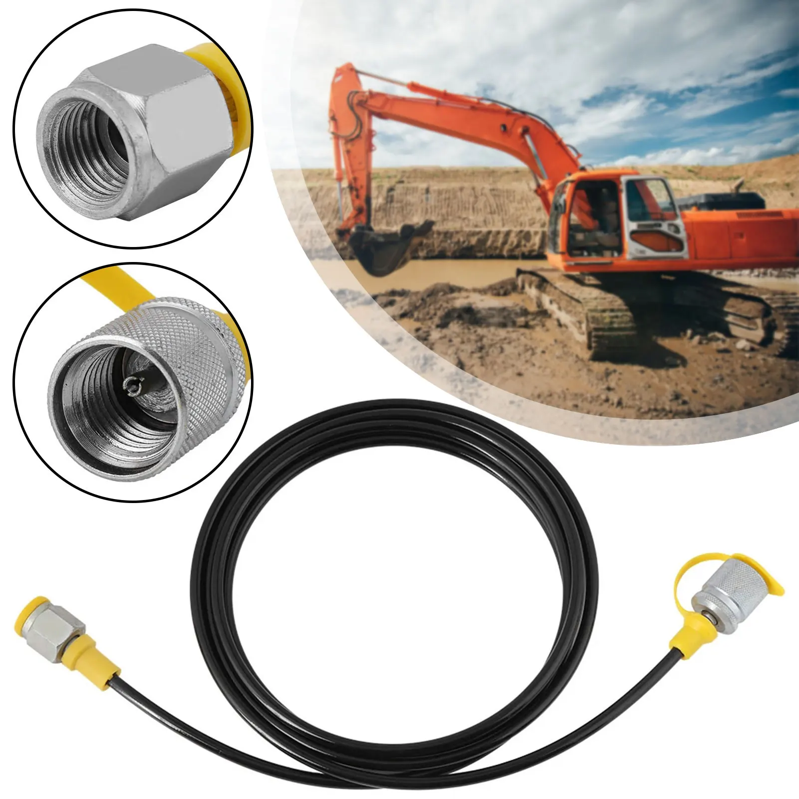 1 PCS Hydraulic Pressure Test Hose Corrosion Resistant Test Hose For Construction Machinery
1 PCS Hydraulic Pressure Test Hose Corrosion Resistant Test Hose For Construction Machinery