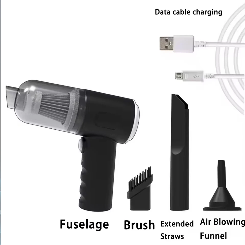 Car Vacuum Cleaner Portable Super Suction Home Small Mini Wireless Handheld High-power Vacuum Cleaner Power Tool
Car Vacuum Cleaner Portable Super Suction Home Small Mini Wireless Handheld High-power Vacuum Cleaner Power Tool