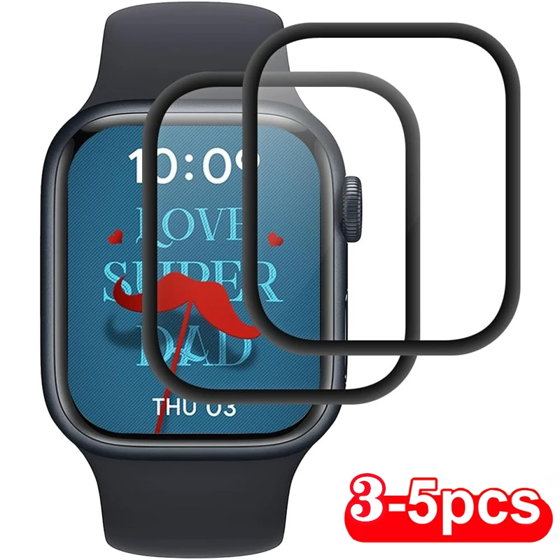 Protector Film For Apple Watch 46mm 45mm 44mm 41 40 38 42mm 49mm Curved Screen Protectors iwatch series Ultra 11 10 9 8 7 SE 6 5
Protector Film For Apple Watch 46mm 45mm 44mm 41 40 38 42mm 49mm Curved Screen Protectors iwatch series Ultra 11 10 9 8 7 SE 6 5