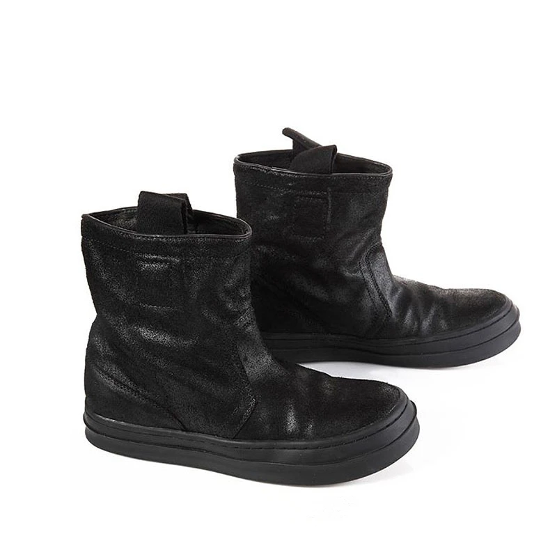 Super Soft European American Men's Retro Cow Leather Pull On Ankle Boots Trendy Cool Man Winter Casual Shoes
Super Soft European American Men's Retro Cow Leather Pull On Ankle Boots Trendy Cool Man Winter Casual Shoes