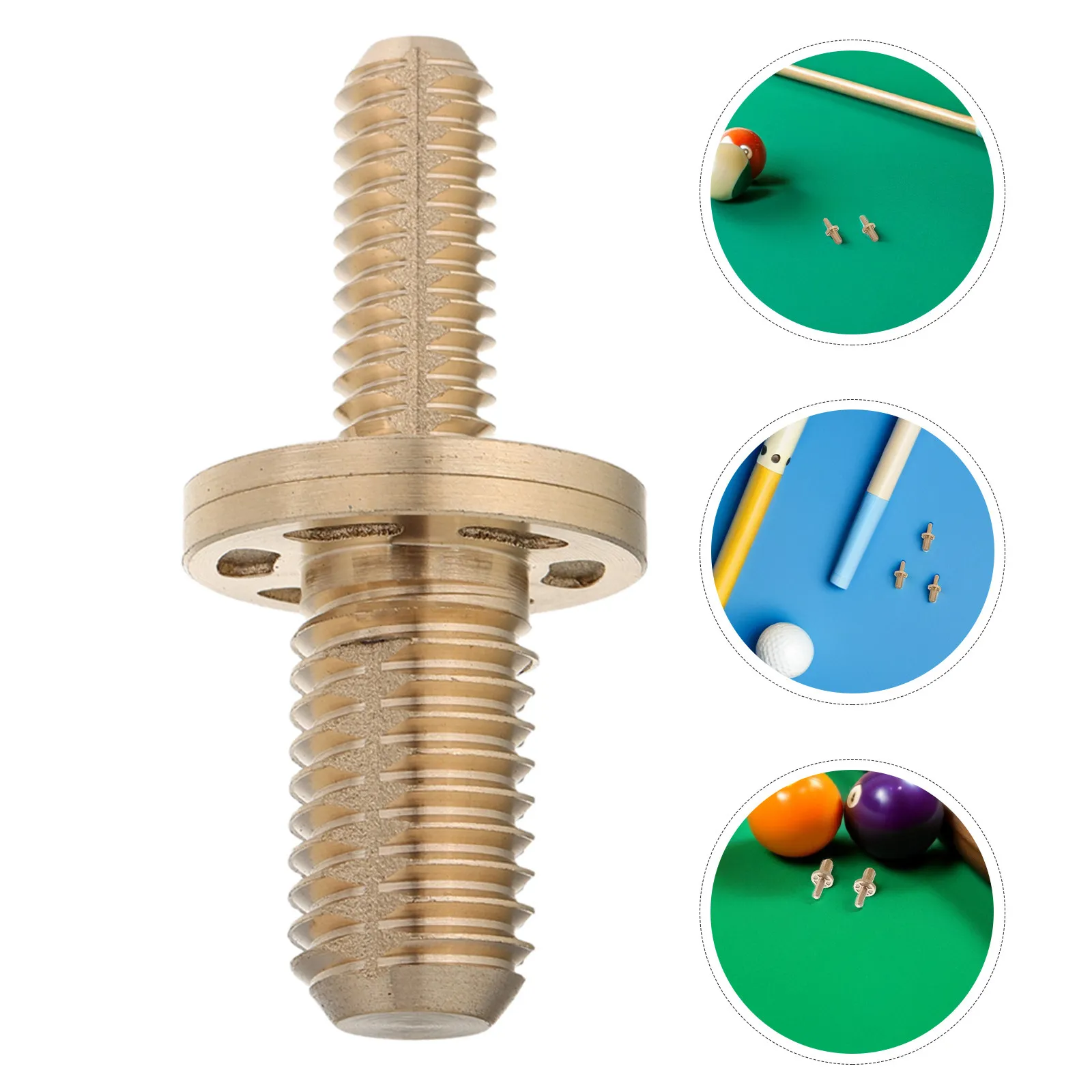 6Pcs Billiard Cue Joint Screws Brass Professional Grade Billiard Hardware Pool Cue Extension Repair Tools Cane Connector
6Pcs Billiard Cue Joint Screws Brass Professional Grade Billiard Hardware Pool Cue Extension Repair Tools Cane Connector