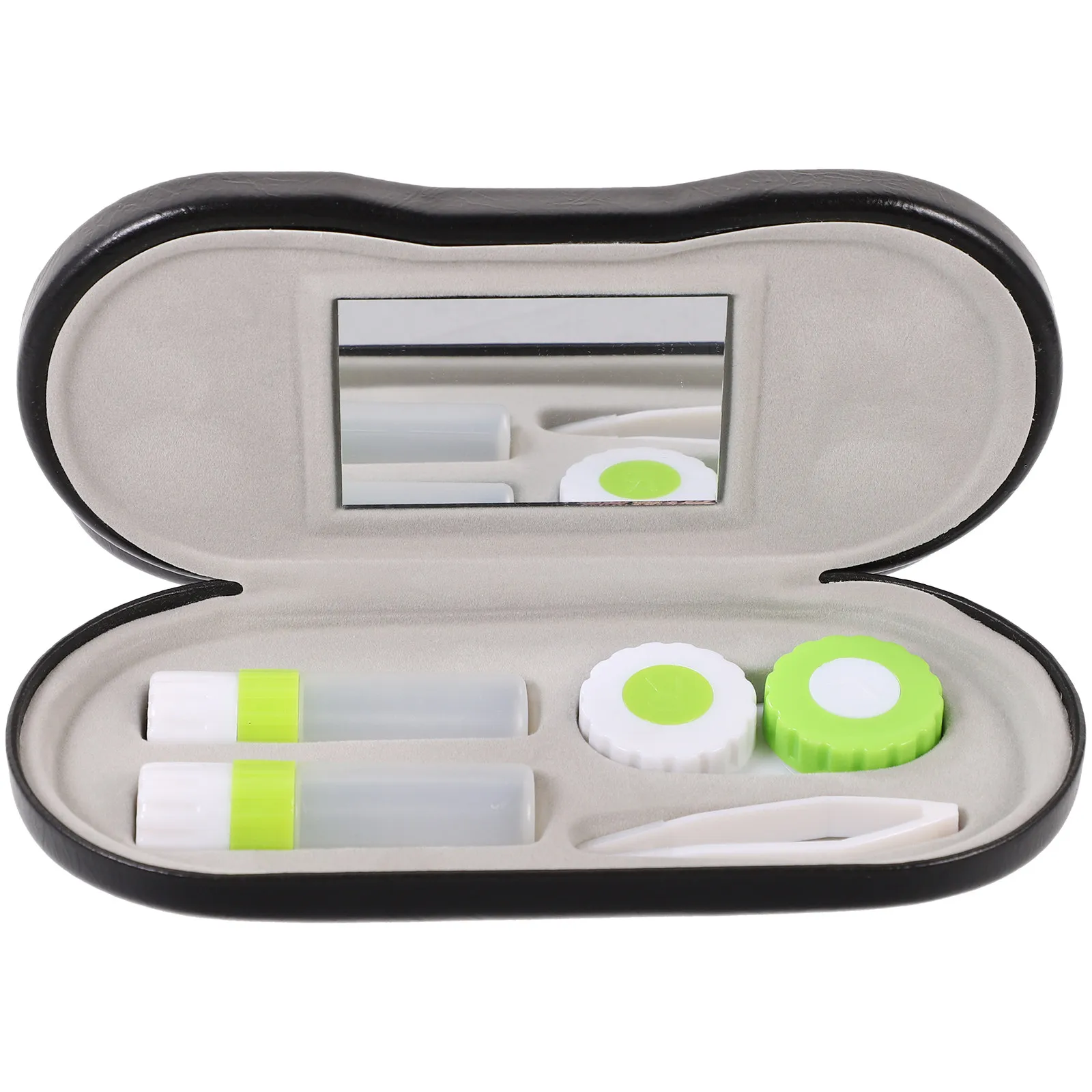 2-in-1 Eyeglass and Lens Case Dual Compartment Lined Interior Protects Lenses Fits Standard Frames Travel Friendly Compact
2-in-1 Eyeglass and Lens Case Dual Compartment Lined Interior Protects Lenses Fits Standard Frames Travel Friendly Compact