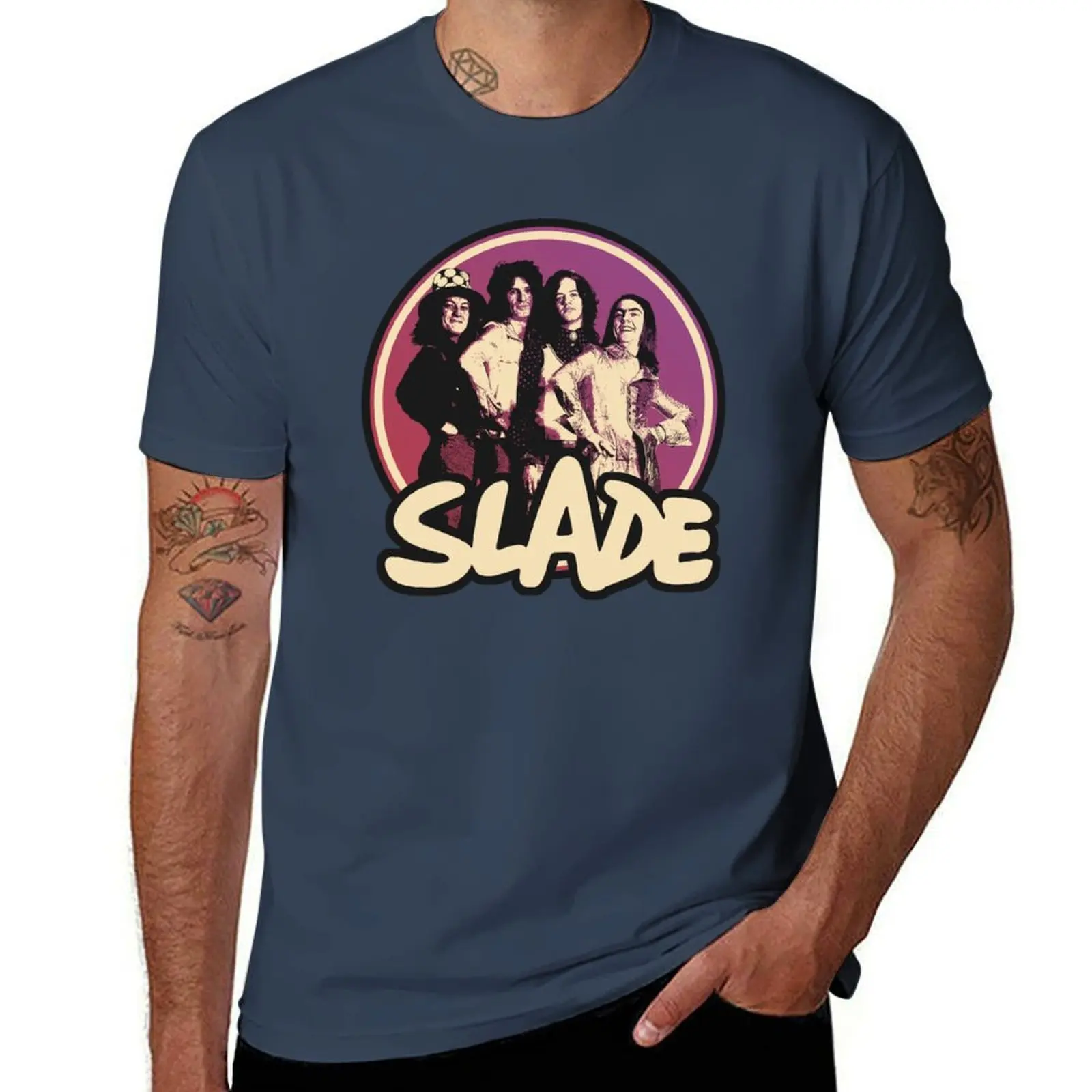 Slade Band Glam Rock T-Shirt graphic t shirts football t shirt hippie clothes plain t shirts men
Slade Band Glam Rock T-Shirt graphic t shirts football t shirt hippie clothes plain t shirts men