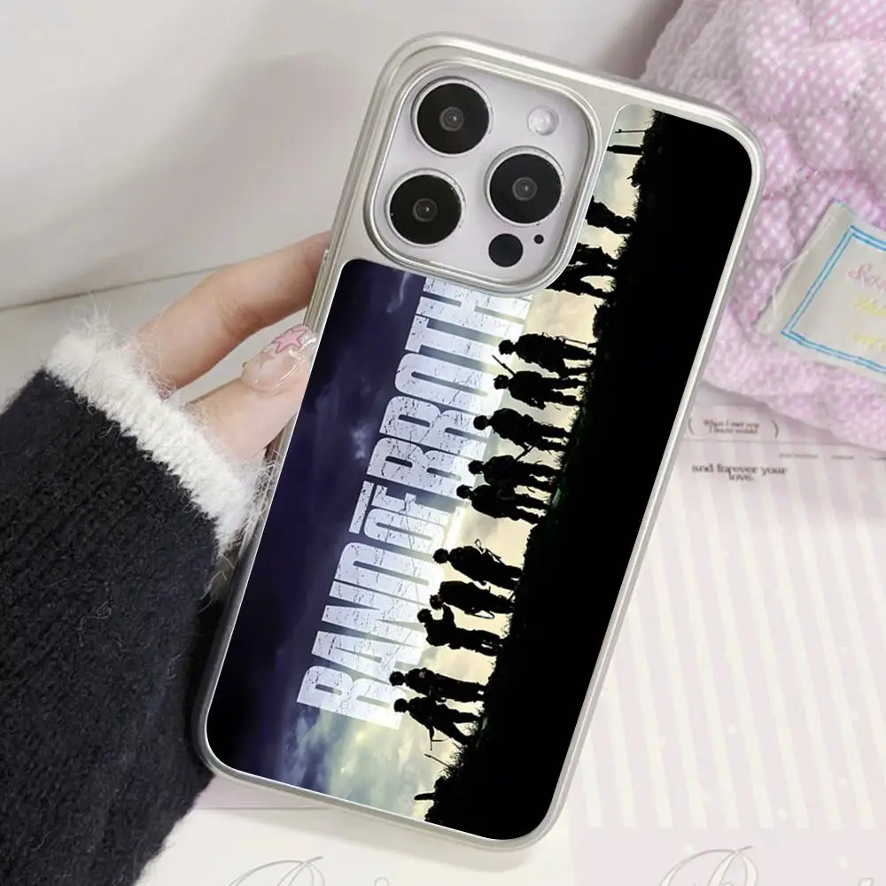 Чехол для телефона Band of Brothers для iPhone 17 16 15 14 13 12 11 Air Pro Max Plus, гальванизированное серебряное покрытие
Чехол для телефона Band of Brothers для iPhone 17 16 15 14 13 12 11 Air Pro Max Plus, гальванизированное серебряное покрытие