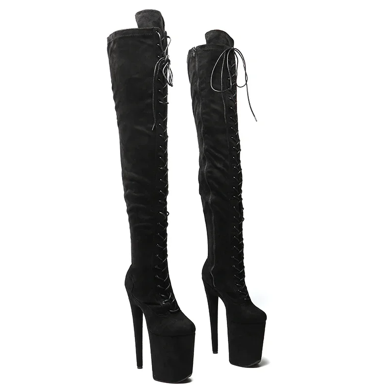 Leecabe 23CM/9inches Suede fashion lady High Heel platform stripper heel Pole Dance boots
Leecabe 23CM/9inches Suede fashion lady High Heel platform stripper heel Pole Dance boots