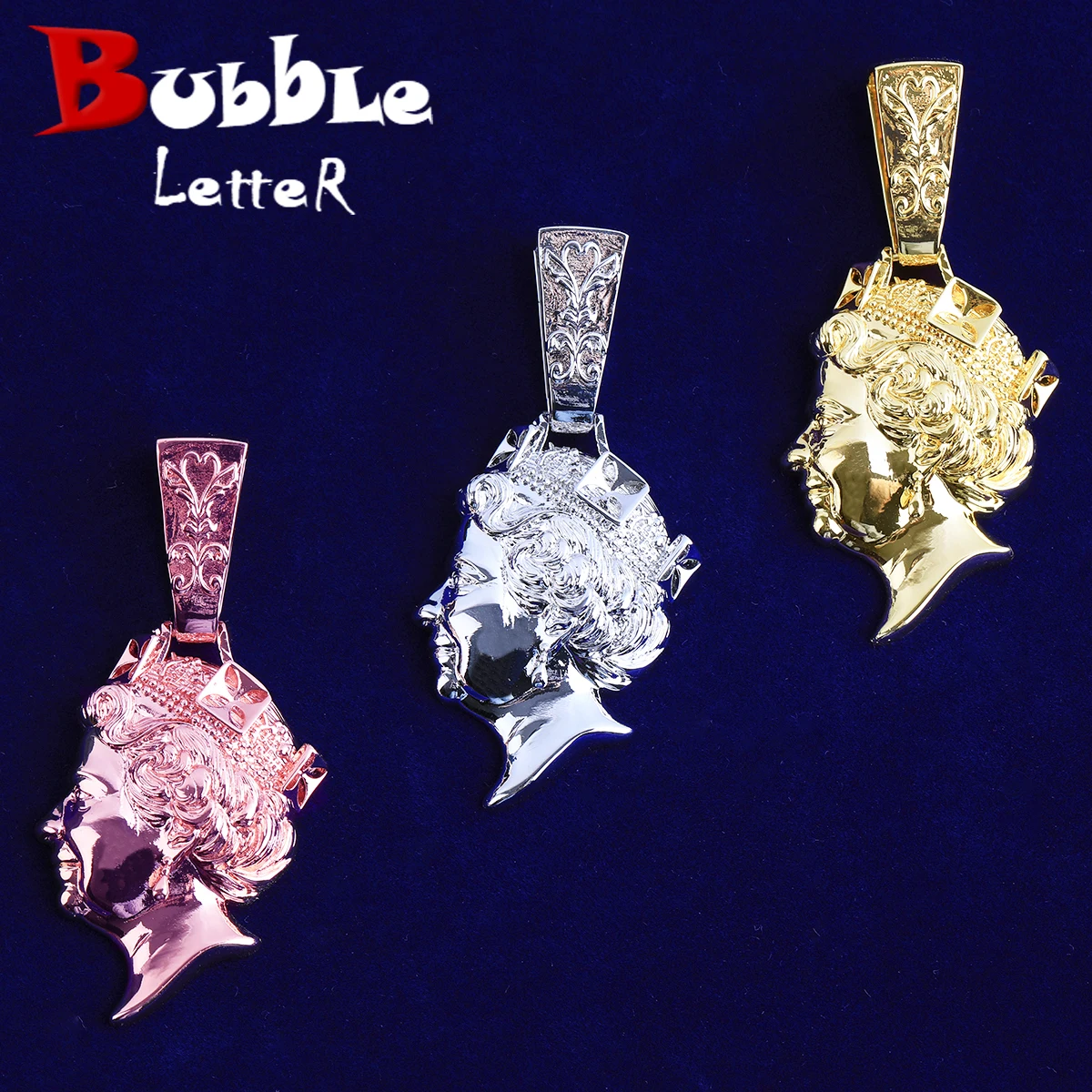 Ожерелье с пузырьковой буквой Iced Out United Kingdom, голова королевы, кулон для мужчин, настоящее золото, 5А, кубический цирконий, ювелирные изделия в стиле хип-хоп
Ожерелье с пузырьковой буквой Iced Out United Kingdom, голова королевы, кулон для мужчин, настоящее золото, 5А, кубический цирконий, ювелирные изделия в стиле хип-хоп