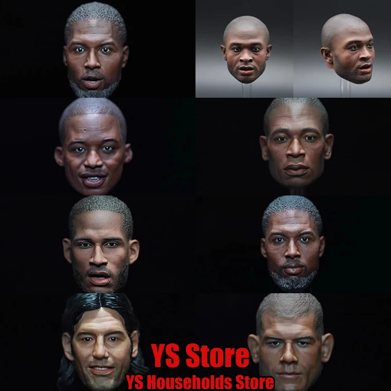 1/6 Scale Famous Basketball Player Soldier Delicate Painted Head Sculpt Fit 12" Male Action Figure Articulated Body Decoration
1/6 Scale Famous Basketball Player Soldier Delicate Painted Head Sculpt Fit 12" Male Action Figure Articulated Body Decoration