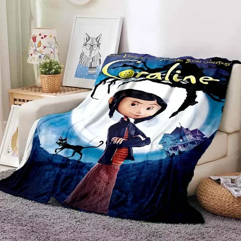 3D Print C-Coraline Animate Movie Blanket,Warm and Soft Blanket For Couch Sofa Office Home Travel Camping Birthday Gift
3D Print C-Coraline Animate Movie Blanket,Warm and Soft Blanket For Couch Sofa Office Home Travel Camping Birthday Gift