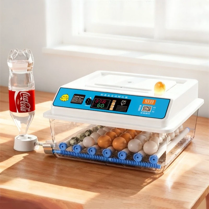 Automatic Incubator Smart Temperature Control Eggs Incubator Chick Duck Goose Eggs Brooder Household Small Hatcher Machine