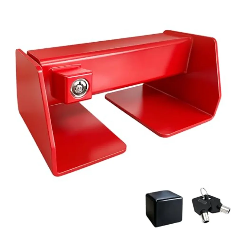 Heavy Duty Cargo Door Lock for Shipping Containers Semi Trailers Powder Coated Steel, Black, Bolt Cutter Resistant and Rust-Pro
Heavy Duty Cargo Door Lock for Shipping Containers Semi Trailers Powder Coated Steel, Black, Bolt Cutter Resistant and Rust-Pro