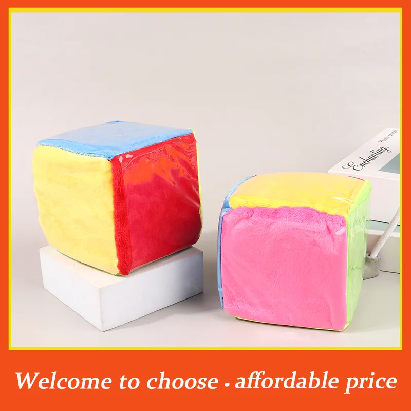 XM 10cm Cube Plastic Film Sponge Dice Children Enlightenment Teaching Aids Multicolor Game Dice Insertable Card Square Plush Toy
XM 10cm Cube Plastic Film Sponge Dice Children Enlightenment Teaching Aids Multicolor Game Dice Insertable Card Square Plush Toy