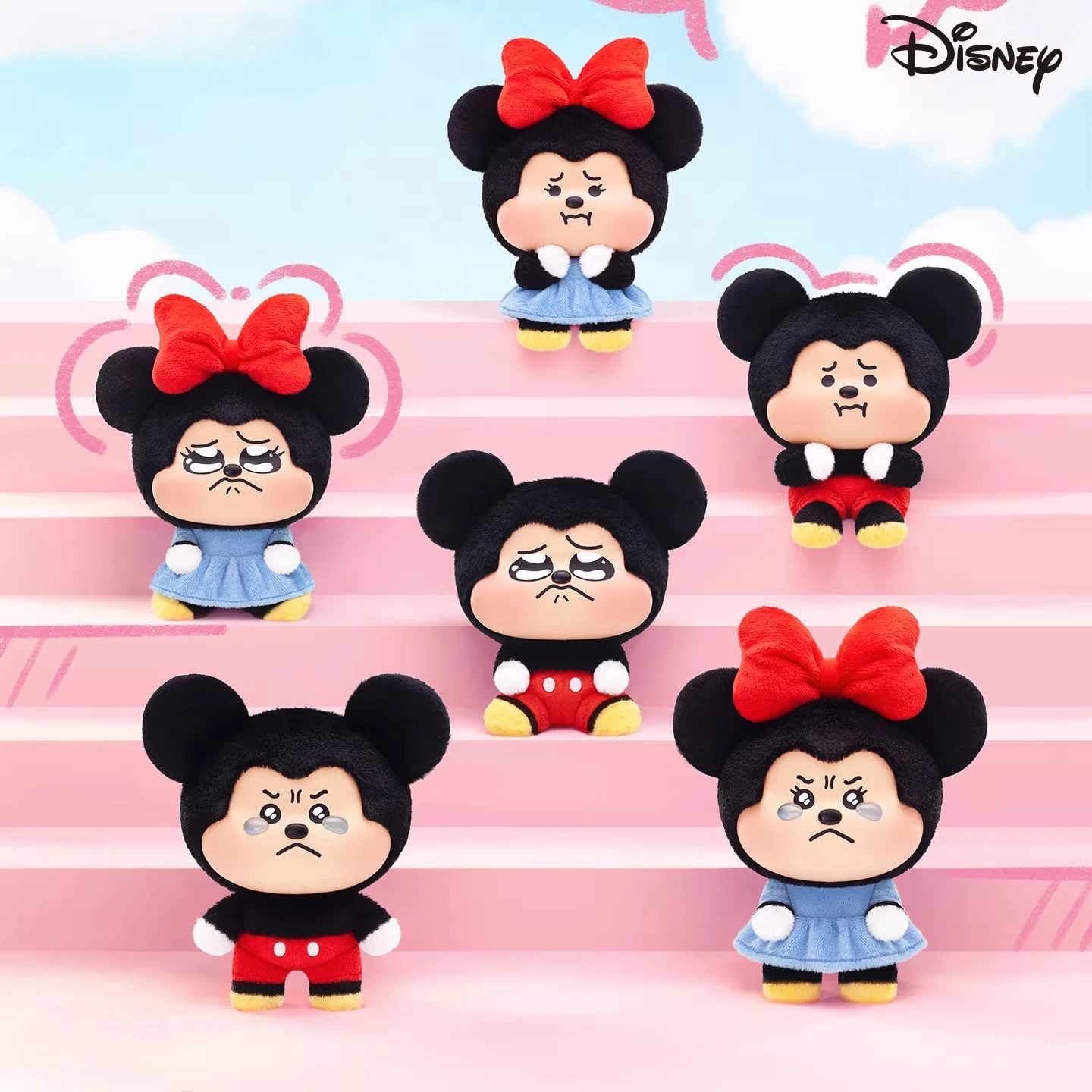 Disney Mickey Minnie Pouty Series Blind Box Peripherals Doll Pendant Keychain Figure Ornament Bag Charm Fun Toy Gift Mystery Bag
Disney Mickey Minnie Pouty Series Blind Box Peripherals Doll Pendant Keychain Figure Ornament Bag Charm Fun Toy Gift Mystery Bag