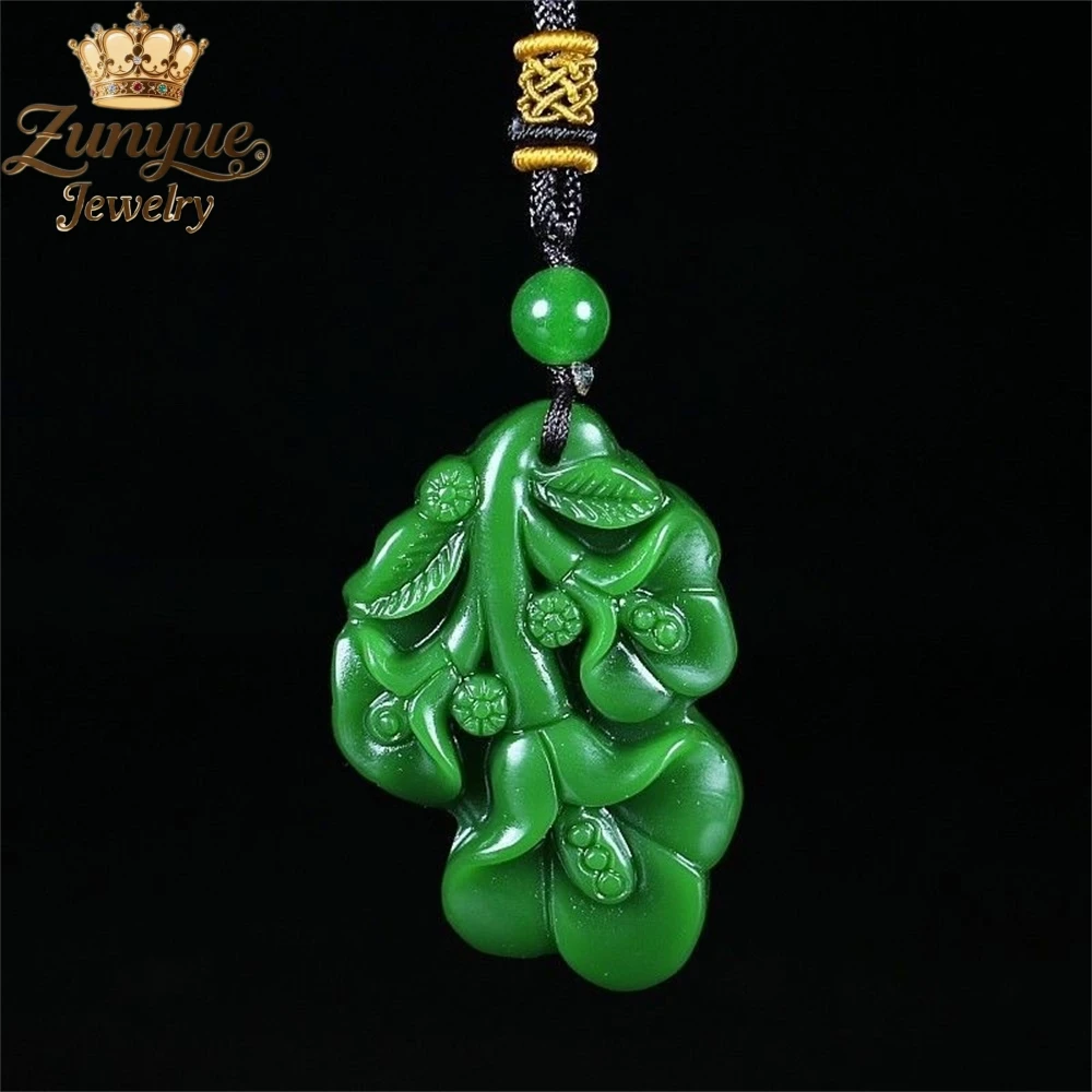 Натуральный нефрит Хэтянь, кулон с цветком магнолии, ожерелье, ювелирные изделия роскошного качества, модные ювелирные изделия, подвески, изысканные, популярные, элегантные
Натуральный нефрит Хэтянь, кулон с цветком магнолии, ожерелье, ювелирные изделия роскошного качества, модные ювелирные изделия, подвески, изысканные, популярные, элегантные