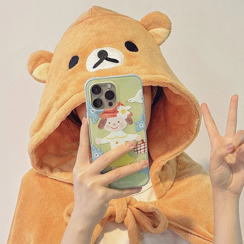 Hot Rilakkuma Cute Cartoon Soft Air Conditioning Blanket Cloak For Home Office Student Dormitory Nap Ideal Holiday Surprise Gift
Hot Rilakkuma Cute Cartoon Soft Air Conditioning Blanket Cloak For Home Office Student Dormitory Nap Ideal Holiday Surprise Gift