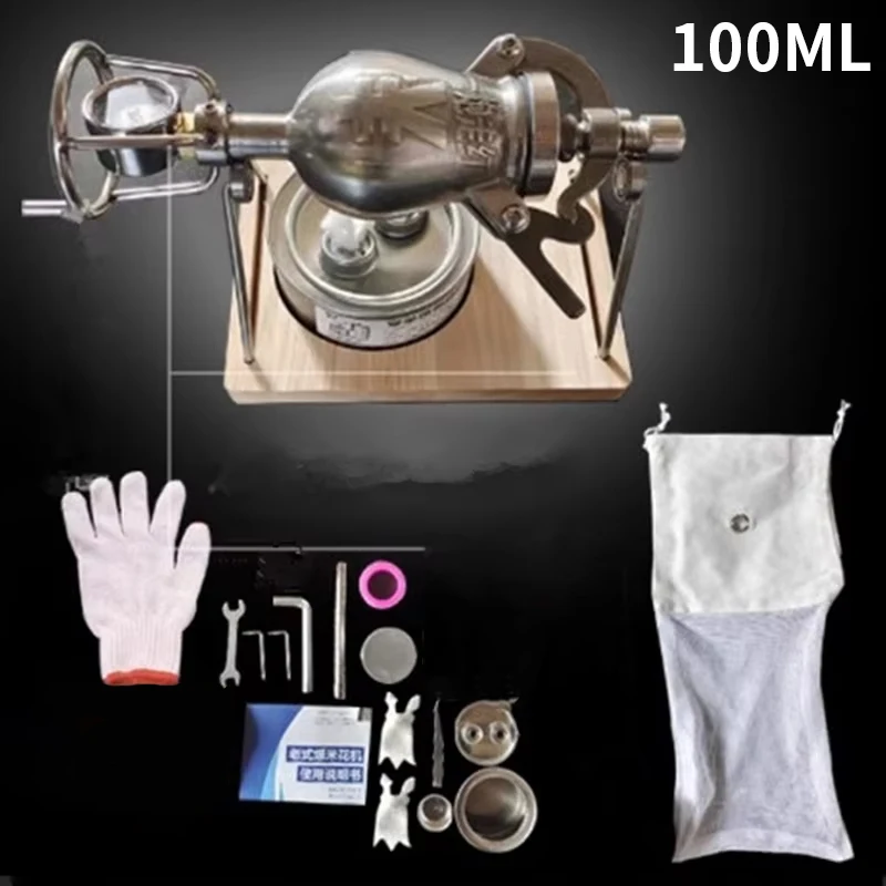 Hand Popcorn Machine Open Firing Popcorn Puffing Machine Stainless Steel Mini Popper Small Manual Popcorn Maker Open Firing
Hand Popcorn Machine Open Firing Popcorn Puffing Machine Stainless Steel Mini Popper Small Manual Popcorn Maker Open Firing